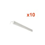 Réglette led étanche 120cm 36W IP65 (Pack de 10) - Blanc Neutre 4000K - 5500K Silamp