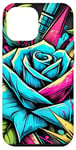 iPhone 12 Pro Max Floral Rose Botanical Art, Vibrant Street Style, Love Roses Case