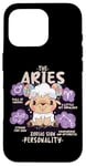 iPhone 16 Pro Funny Zodiac Sign Personality, Aries Case