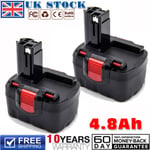 2X 4.8Ah for Bosch 14.4V BAT140 Battery BAT038 BAT040 2607335533 PSR1440 GDS GSR