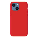 Coque silicone unie Mat Rouge compatible Apple iPhone 13 Mini - Neuf