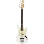 AMERICAN PERFORMER MUSTANG BASS RW, ARCTIC WHITE - STOCK-B