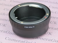 Lens Adapter for Olympus OM Lens for  Micro Four Third Olympus Panasonic cameras