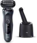 Braun Series 6 61-N7000cc Wet &amp; Dry Shaver with SmartCare Center