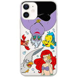 ERT GROUP Coque de téléphone Portable pour Iphone 12 Mini Original et sous Licence Officielle Disney Motif Ariel 008 Parfaitement adapté à la Forme du téléphone Portable, partiel imprimé