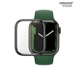 PanzerGlass Apple Watch 45mm Series 7 Heltäckande skal med skärmskydd, svart