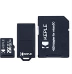 256Gb Microsd Carte | Compatible Avec Lg G8X Thinq, Q70, K40S, K50S, Stylo 5, V50 5G, G8S, G8, Q60, K50, K40, W30, W30, W10, V40, G7 Fit, G7, Q8, K11, Q Stylus, Q7, G7, K10 | Card 256Gb