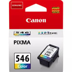 Genuine Canon CL-546, Tri-Colour Ink Cartridge, Pixma MG2455, MG2500, MG2550 New