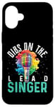 iPhone 16 Plus Dibs On The Lead Singer Shirt Band Shirt Funny Band Case