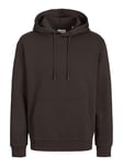 JACK&JONES PLUS Jjebradley Noos Pls Sweat à Capuche Sweatshirt, Mulch, XXXXXL Homme