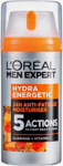 L'Oreal Men Expert Hydra Energetic Anti-Fatigue Moisturiser for Men, 100ml