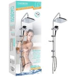 Salle de Bain Colonne Douche Loquet Chrome Robinet Pomme de Douche Tx-8201 Linq