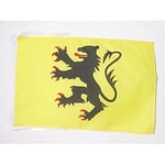 AZ FLAG Drapeau Nord 45x30cm - PAVILLON département français - Nord-Pas-de-Calais 30 x 45 cm Haute qualité