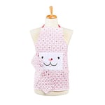 Feinkost Kit de Cuisine pour Enfants, Coton, Rouge/Blanc, 22 x 18 cm, 3 unités de