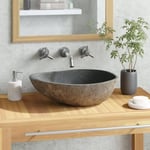 XVX - Lavabo en pierre de rivière Ovale 37-46 cm