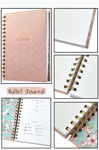 A5 Spiral Jotted Journal Notebook Notepad Sketching Art Journal Hardback Pages