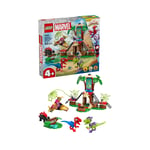 LEGO Marvel Spidey And His Amazing Friends Spidey and Gobby’s Raptor Battle at Tree House HQ 11200