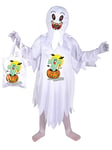 Ciao- Baby Ghost fantôme costume déguisement Halloween garçon (Taille 4-6 ans) avec Trick-or-Treat sac