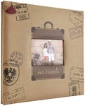 MCS Album de Scrapbooking Extensible de 10 Pages de 30,5 x 30,5 cm, 34,3 x 31,8 cm, Voyage