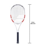 Babolat Mini Racket Pure Strike Tennis Collection Item White Red Black