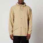 Rains Coated-Shell Hooded Jacket - XXL