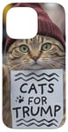 Coque pour iPhone 14 Pro Max Cats For Trump