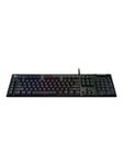 Logitech Gaming G815 - Gamingtastatur - Russisk - Svart