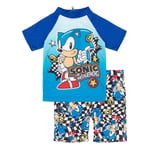 Sonic The Hedgehog - Maillot De Bain 2 Pièces - Garçon