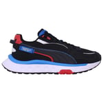 Puma Wild Rider Displaced Mens Black Trainers - Size UK 9