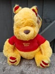 Disney Winnie The Pooh Plush Soft Toy 25cm Official Genuine Brand New & Tagged