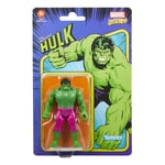 MARVEL LEGENDS RETRO FIGURINE INCREDIBLE HULK GREEN  9,5 cm HASBRO KENNER DISPO