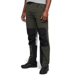 OEX Mens Strata Softshell Comfortable Walking Trousers with Adjustable Ankles - Khaki material_polyester - Size 28 (Waist)