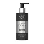 Apis Action for Men Nourishing Body Hand Cream Argan Oil Aloe Extract 300ml