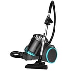 Cecotev Aspirateur traîneau Conga Popstar 3000 X-Treme Animal Pro. 800 W, Multicyclonique, Réservoir de 4 L, Filtration Haute efficacité, Tube métallique télescopique, 5 Accessoires