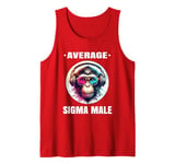 Average Sigma Male Meme Shirt Monkey Sigma Shirt Vintage Tank Top