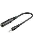 Pro Audio adapter Jack F - MiniJack m