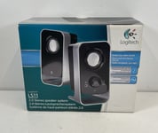 Logitech LS11 Computer Speakers Black Brand New Sealed Boxed