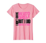 Breast Cancer Survivor Pink Ribbon I Am A Warrior T-Shirt