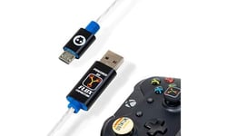 Numskull Câble Micro USB de Chargement Rapide avec poignées pour Le Pouce Retour vers Le Futur Câble Micro USB/Câble de Charge Rapide de 1,5 m avec télécommande PS4 ou Xbox Retour vers Le Futur