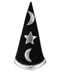 Kids WIZARD HAT Black Witch Halloween Film Book Movie Character Fancy Dress UK