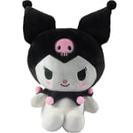 Cartoon Kawaii Kuromi Plyschdjur Söta Mjuka Lilla Djävulen Gosedjur För Fans Barn Flickor Pink