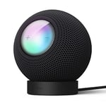 elago Support en Silicone Compatible avec HomePod Mini - EQ Approprié, Plus Facile à Contrôler avec Meilleure Visibilité des Indicateurs, Support Stable, Support Antidérapant pour Chargeur (Noir)