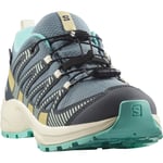 Salomon XA Pro V8 CSWP Jr. vandringsskor Trooper/Turbulence/Aruba Blue 38 - Fri frakt