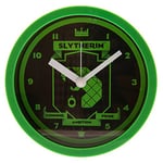 HARRY POTTER Alarm Clock (Slytherin Modernist) 12cm diameter - Official Merchandise