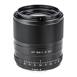 VILTROX 56mm F1.4 XF Objectif pour Fuji x,Autofocus Obiettivo APS-C Prime Portrait Lentille pour Fujifilm X-Mount Caméra X-T4 X-T3 X-T30 X-T20 X-PRO3 X-H1 X-S10 X-E3 X-A