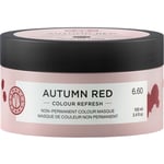 maria nila Colour Refresh Non-Permanent Colour Masque 6.60 Autumn Red