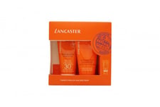 LANCASTER SUN BEAUTY GIFT SET 50ML SUN BEAUTY BODY MILK SPF30 + 50ML AFTER SUN G