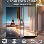 2-Pack XIAOMI POCO X5 PRO Skärmskydd - Härdat Glas 9H - Super kvalitet 3D