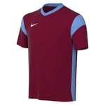 Nike Short-Sleeve Soccer Jersey Y NK DF Prk Drb III JSY SS, Team Red/University Blue/White, CW3833-677, S