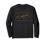 Signature M.K. Atatürk Founder of the Turkish Republic Long Sleeve T-Shirt